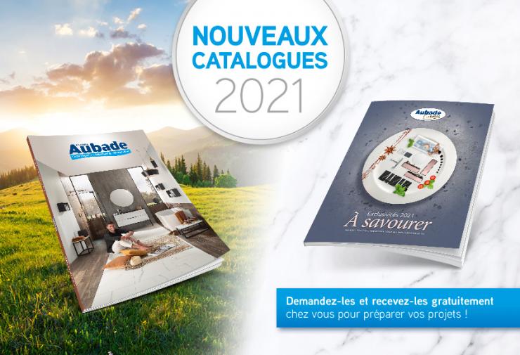 Trouvez des idées d’aménagement avec les nouveaux catalogues Espace Aubade et Aubade Création chez Pagot-Savoie
